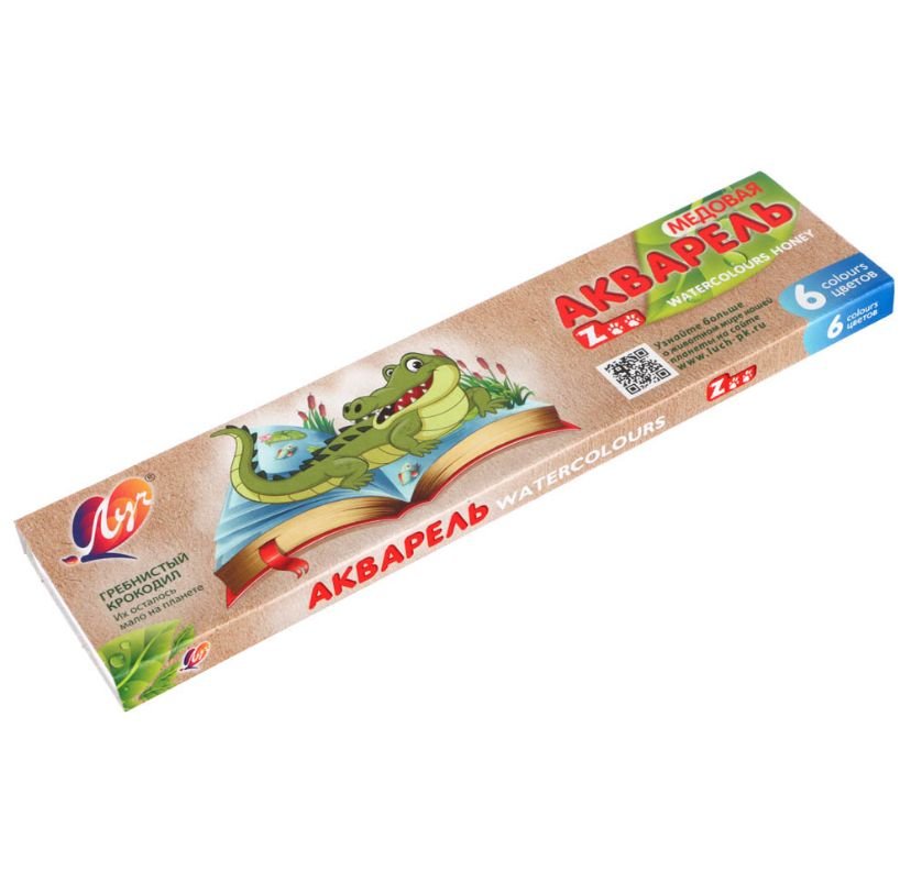 Акварель 6цв / 